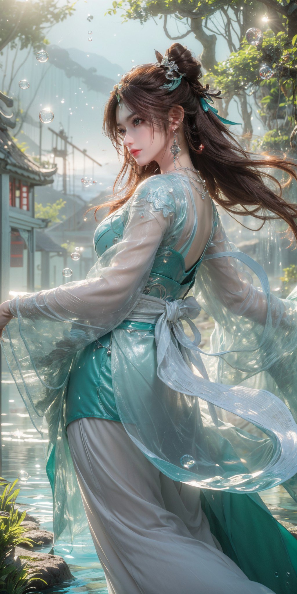 中所承受的